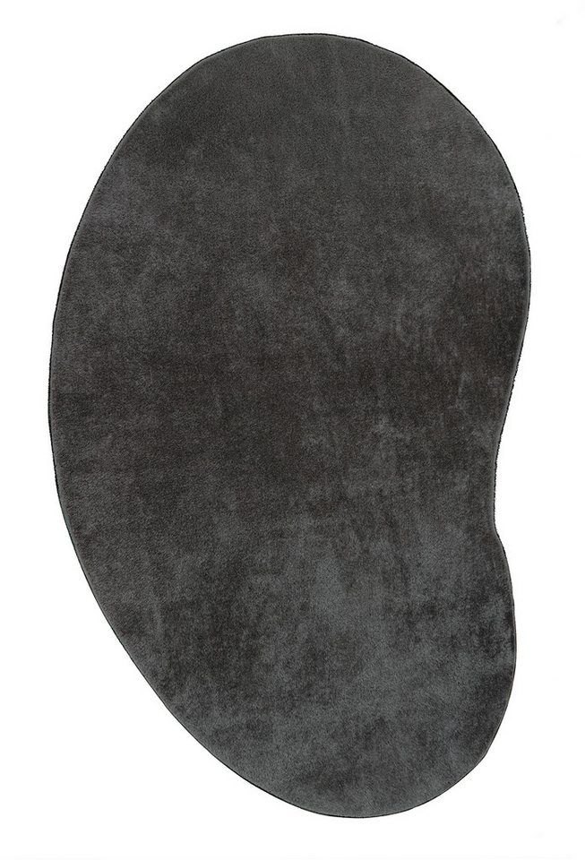 OTTO home Teppich Cali Bean, U-förmig, Höhe: 16 mm, besondere Form, Uni, weich, waschbar, Wohnzimmer, Schlafzimmer – Bild 2 von 5