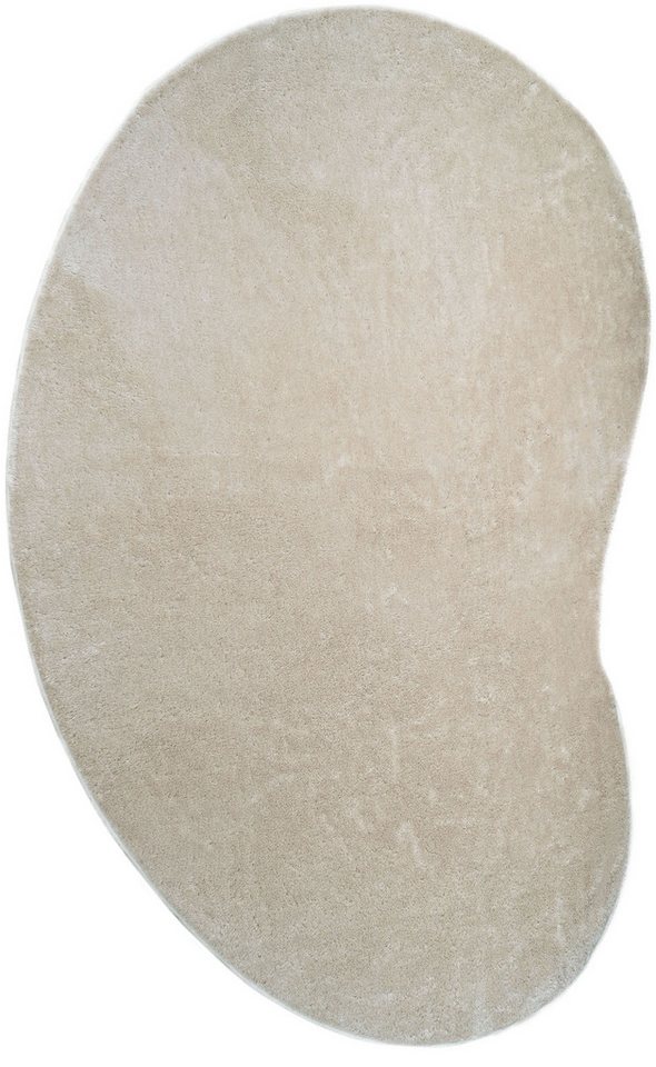 OTTO home Teppich Cali Bean, U-förmig, Höhe: 16 mm, besondere Form, Uni, weich, waschbar, Wohnzimmer, Schlafzimmer – Bild 2 von 5