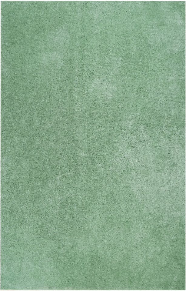 OTTO home Teppich Cali, in Standard- und Premium-Qualität, 13 mm oder 16 mm Höhe, rechteckig, Uni-Farben, kuschelig, & weich, waschbar, Wohnzimmer, Schlafzimmer – Bild 2 von 5
