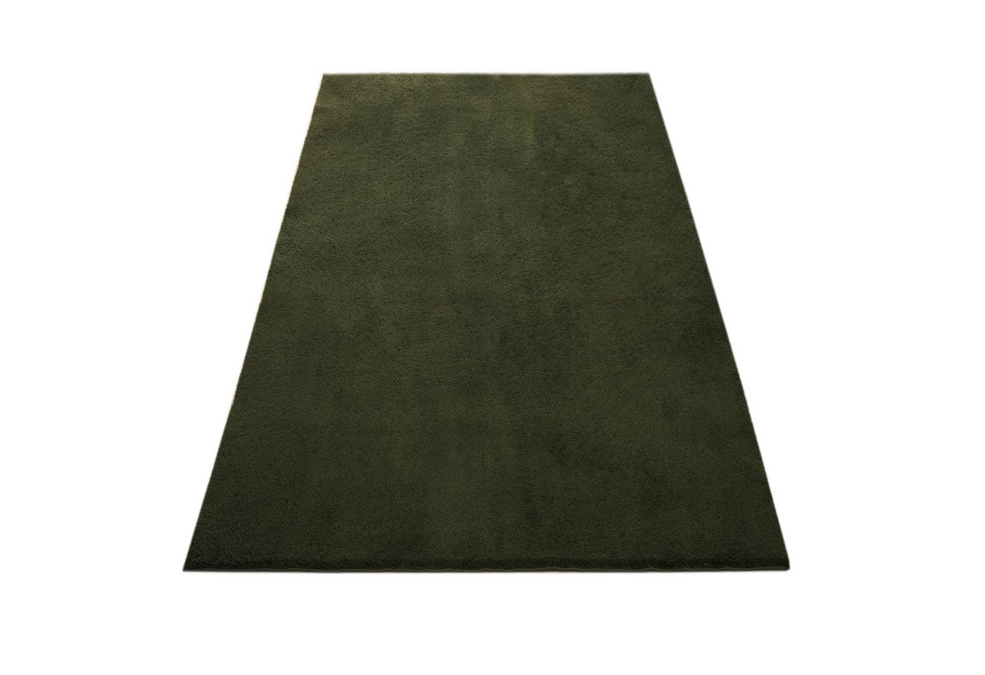 OTTO home Teppich Cali Shaggy, rechteckig, Höhe: 22 mm, Uni-Farben, kuschelig, & weich, waschbar, Wohnzimmer, Schlafzimmer – Bild 2 von 5