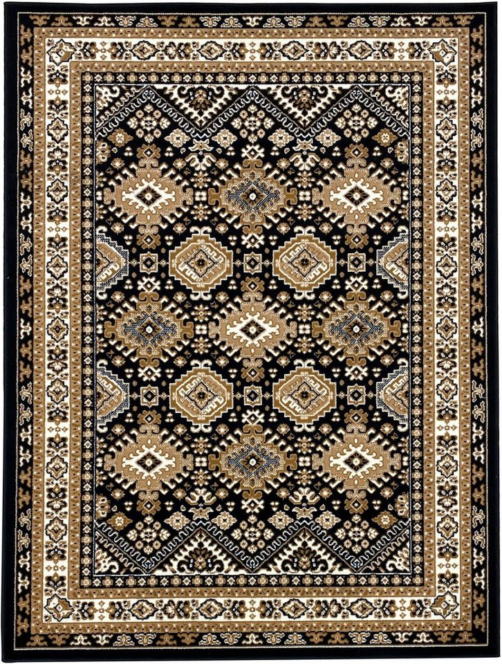 OTTO home Teppich Diantha, rechteckig, Höhe: 7 mm, Orient-Optik, mit Bordüre, Kurzflor, pflegeleicht, elegant, weich – Bild 2 von 5