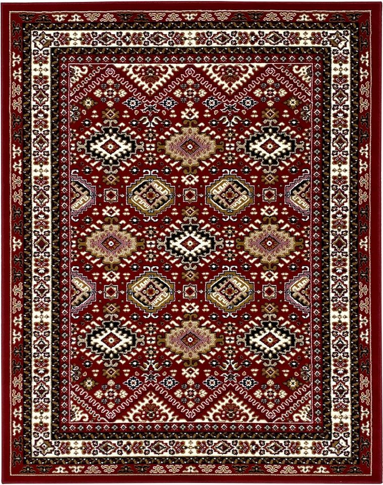 OTTO home Teppich Diantha, rechteckig, Höhe: 7 mm, Orient-Optik, mit Bordüre, Kurzflor, pflegeleicht, elegant, weich – Bild 2 von 5