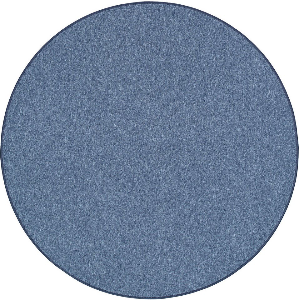 OTTO home Teppich Fortis, Schlinge, Made in Netherlands, rund, Höhe: 5 mm, Uni Farben, gekettelt, auch als Läufer, strapazierfähig, Wohnzimmer – Bild 3 von 5