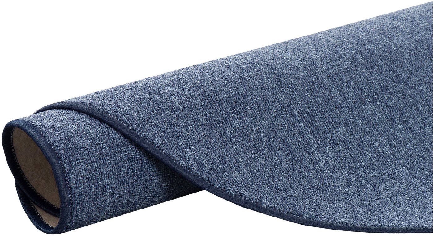 OTTO home Teppich Fortis, Schlinge, Made in Netherlands, rund, Höhe: 5 mm, Uni Farben, gekettelt, auch als Läufer, strapazierfähig, Wohnzimmer – Bild 4 von 5