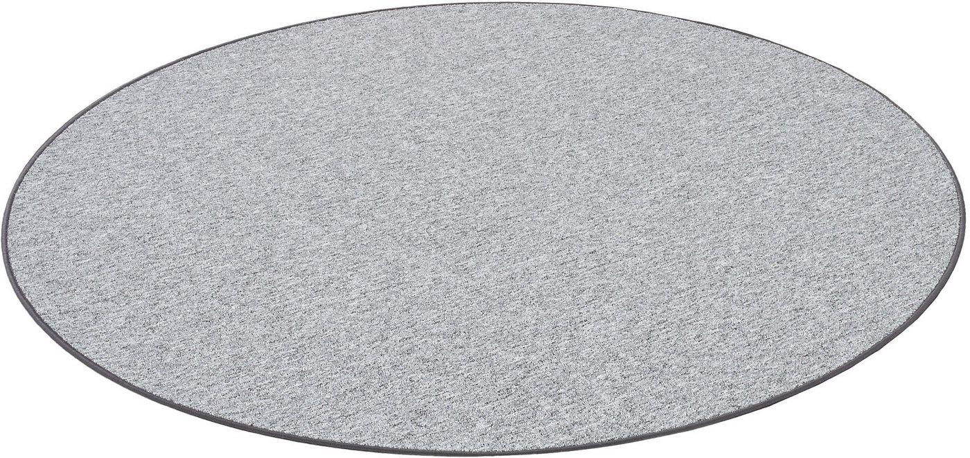 OTTO home Teppich Fortis, Schlinge, Made in Netherlands, rund, Höhe: 5 mm, Uni Farben, gekettelt, strapazierfähig, Wohnzimmer – Bild 3 von 5