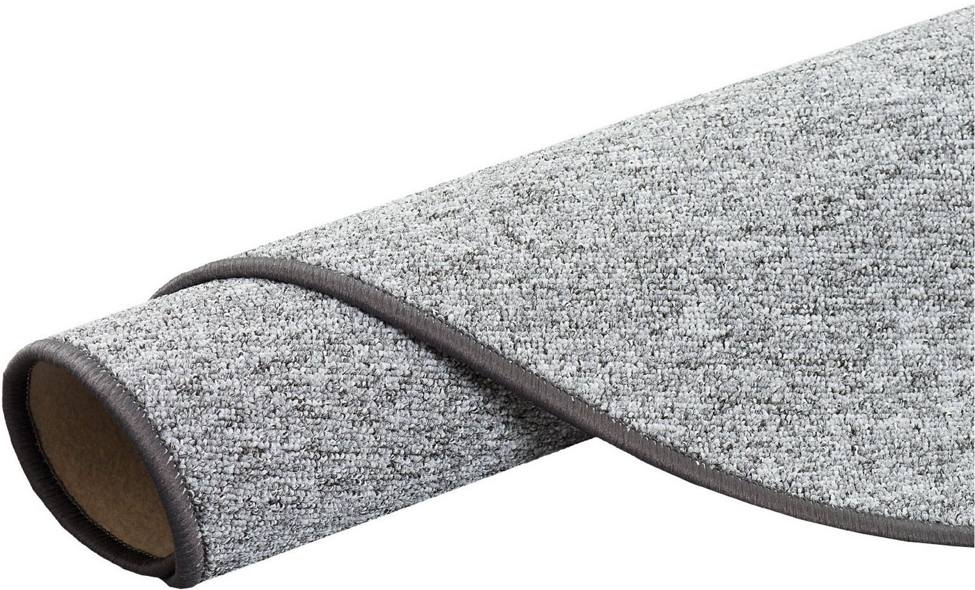 OTTO home Teppich Fortis, Schlinge, Made in Netherlands, rund, Höhe: 5 mm, Uni Farben, gekettelt, strapazierfähig, Wohnzimmer – Bild 5 von 5