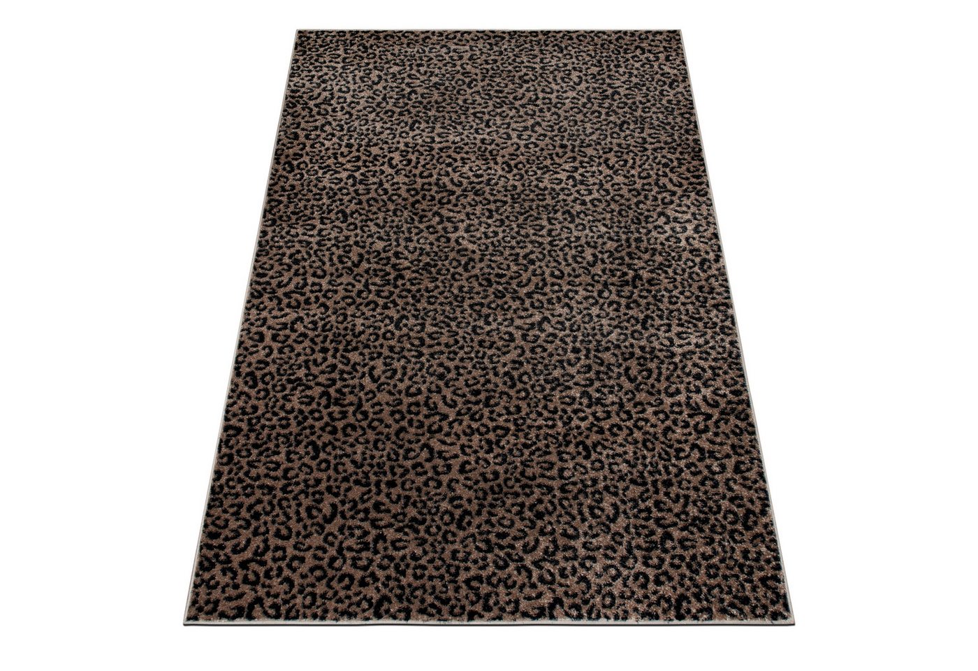 OTTO home Teppich Fynna, Leoparden-Muster, Animal Print, modern, rechteckig, Höhe: 9 mm, Leo, besonders weicher Flor, Wohnzimmer, Schlafzimmer, Esszimmer – Bild 3 von 5
