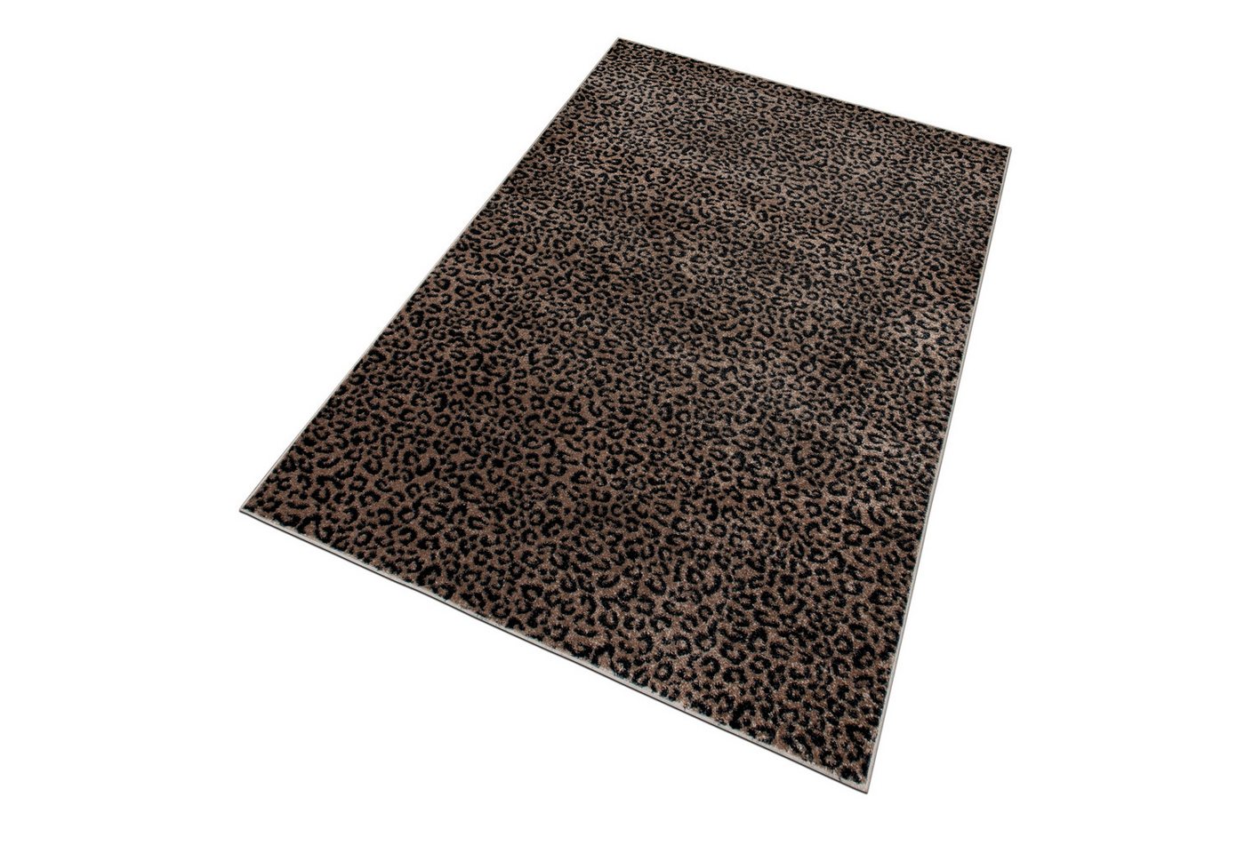 OTTO home Teppich Fynna, Leoparden-Muster, Animal Print, modern, rechteckig, Höhe: 9 mm, Leo, besonders weicher Flor, Wohnzimmer, Schlafzimmer, Esszimmer – Bild 4 von 5