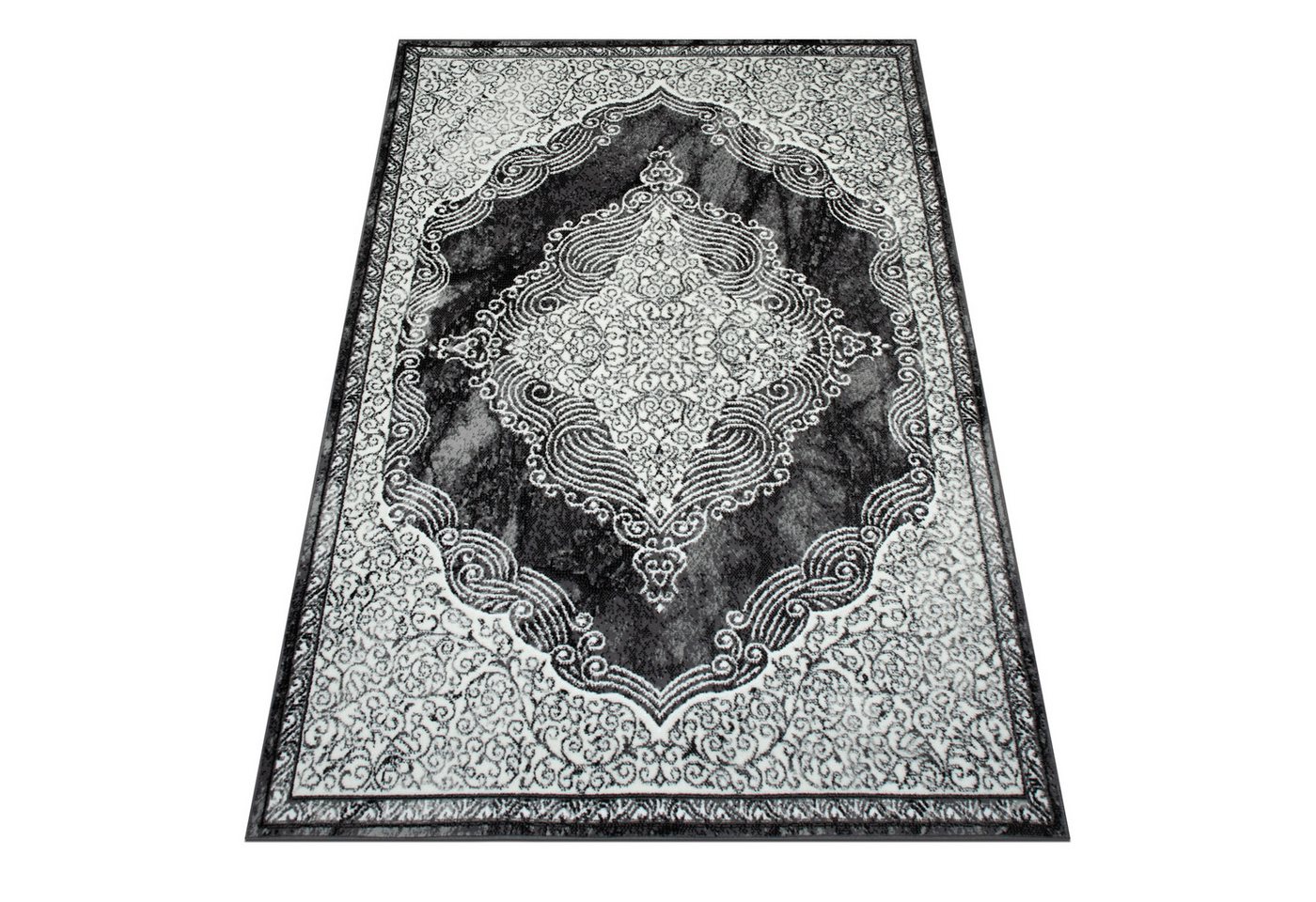 OTTO home Teppich Harvii, kurzflor, rechteckig, Höhe: 8 mm, Orient-Design, weiche Haptik, Wohnzimmer, Esszimmer, Schlafzimmer – Bild 2 von 5