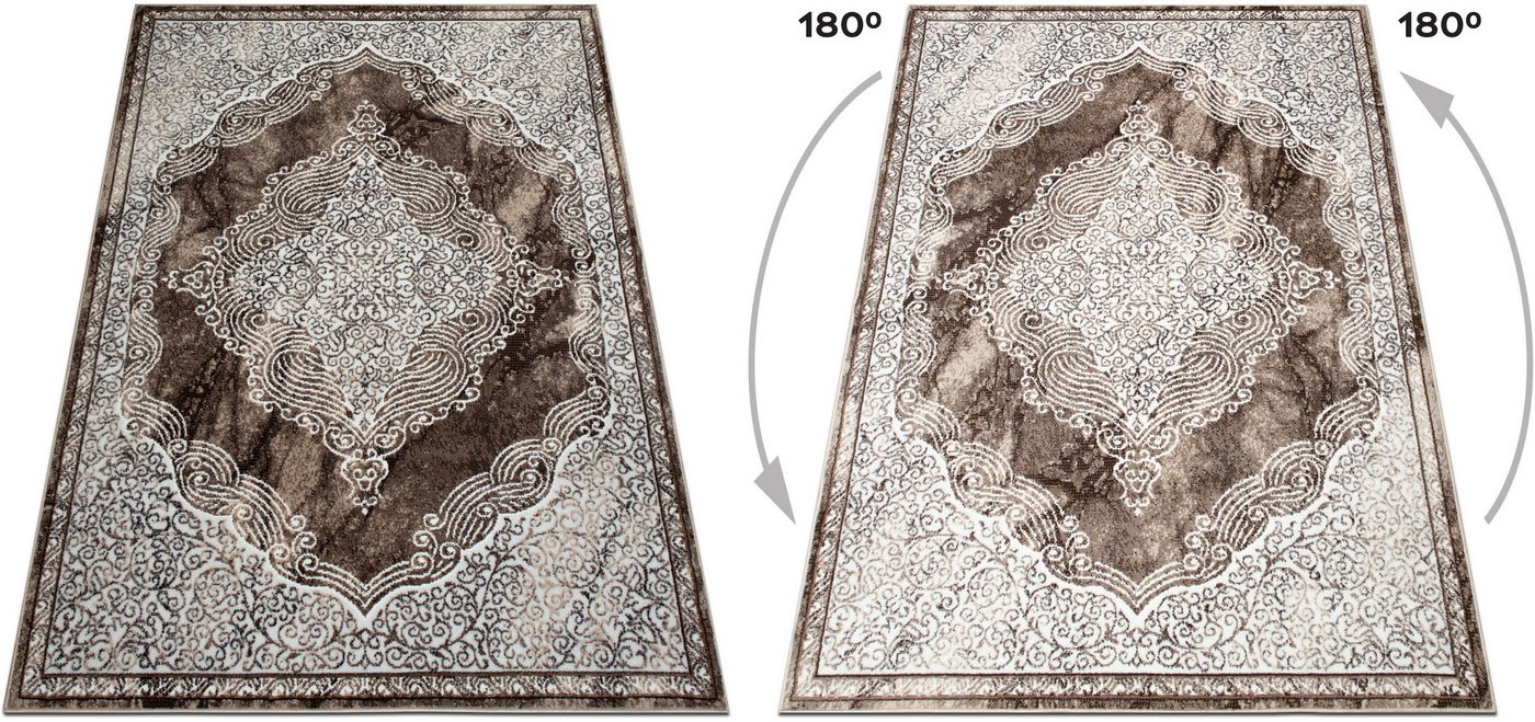 OTTO home Teppich Harvii, kurzflor, rechteckig, Höhe: 8 mm, Orient-Design, weiche Haptik, Wohnzimmer, Esszimmer, Schlafzimmer – Bild 5 von 5