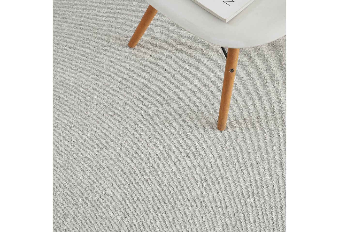 OTTO home Teppich Jola, Uni-Farben, besonders dichte Qualität, Boho, rechteckig, Höhe: 10 mm, Wohnzimmer, Schlafzimmer, Flur, Kinderzimmer, wasserabweisend – Bild 5 von 5