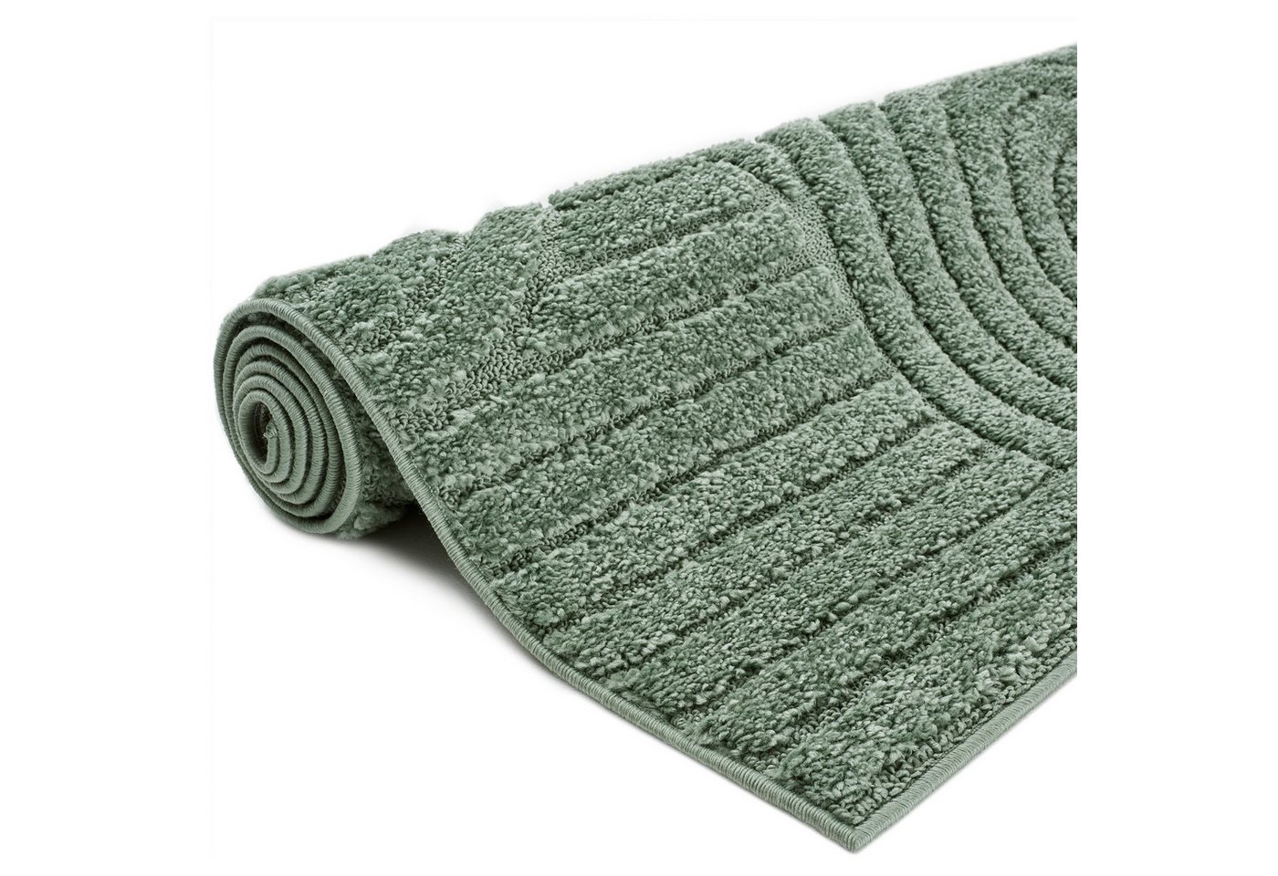OTTO home Teppich Jonne, Boho-Design, Scandi, Designteppich, rechteckig, Höhe: 20 mm, Hoch-Tief, 3D Optik, skandinavischer Stil, Wohnzimmer, Schlafzimmer – Bild 5 von 5