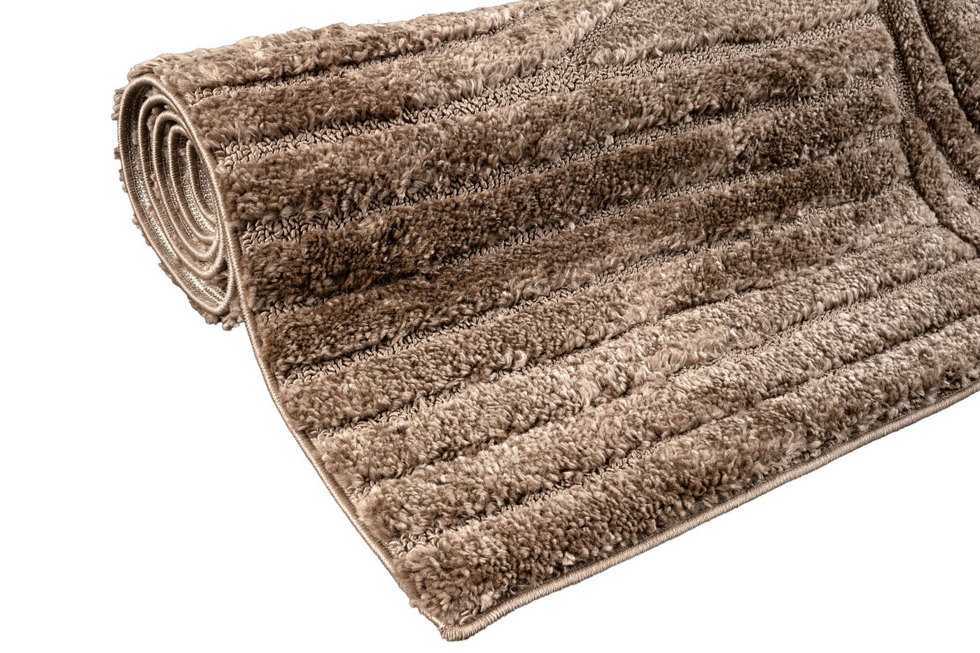 OTTO home Teppich Jonne, Boho-Design, Scandi, Designteppich, rechteckig, Höhe: 20 mm, Hoch-Tief, 3D Optik, skandinavischer Stil, Wohnzimmer, Schlafzimmer – Bild 5 von 5