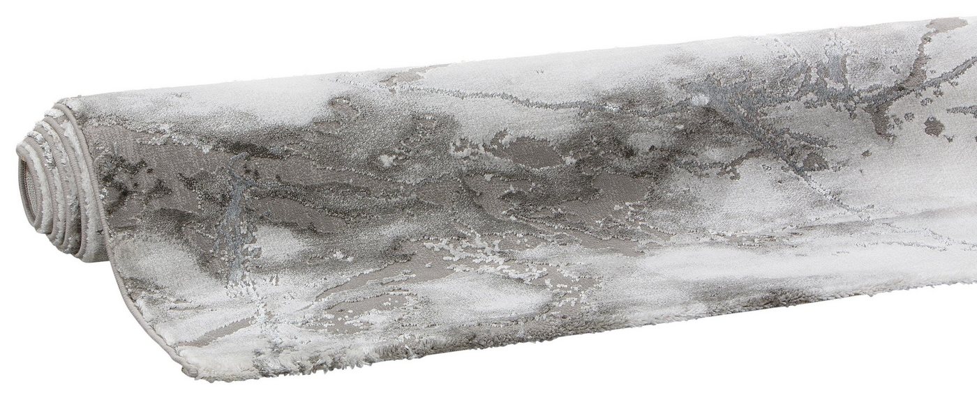 OTTO home Teppich Juliet, rechteckig, Höhe: 12 mm, modernes Marmor-Design, Kurzflor, pflegeleicht, weich – Bild 3 von 5