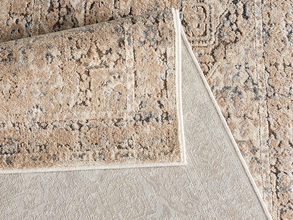 OTTO home Teppich Kylan, Hoch-Tief-Struktur, dezenter Glanz, rechteckig, Höhe: 9 mm, Schrumpf-Garn-Effekt, im Vintage-Look, dichte Qualität, Wohnzimmer – Bild 3 von 5