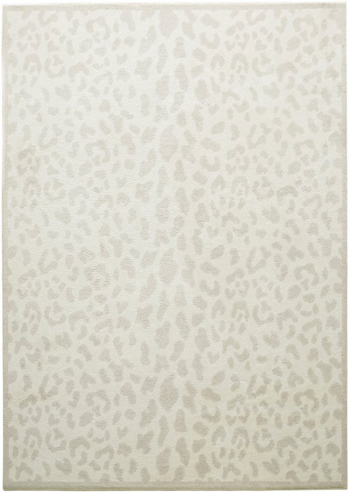 OTTO home Teppich Leo, mit trendigem Leopardenmuster, waschbar, rechteckig, Höhe: 12 mm, kuschelig & weich, modern, Animal Print, Wohnzimmer, Schlafzimmer – Bild 2 von 5