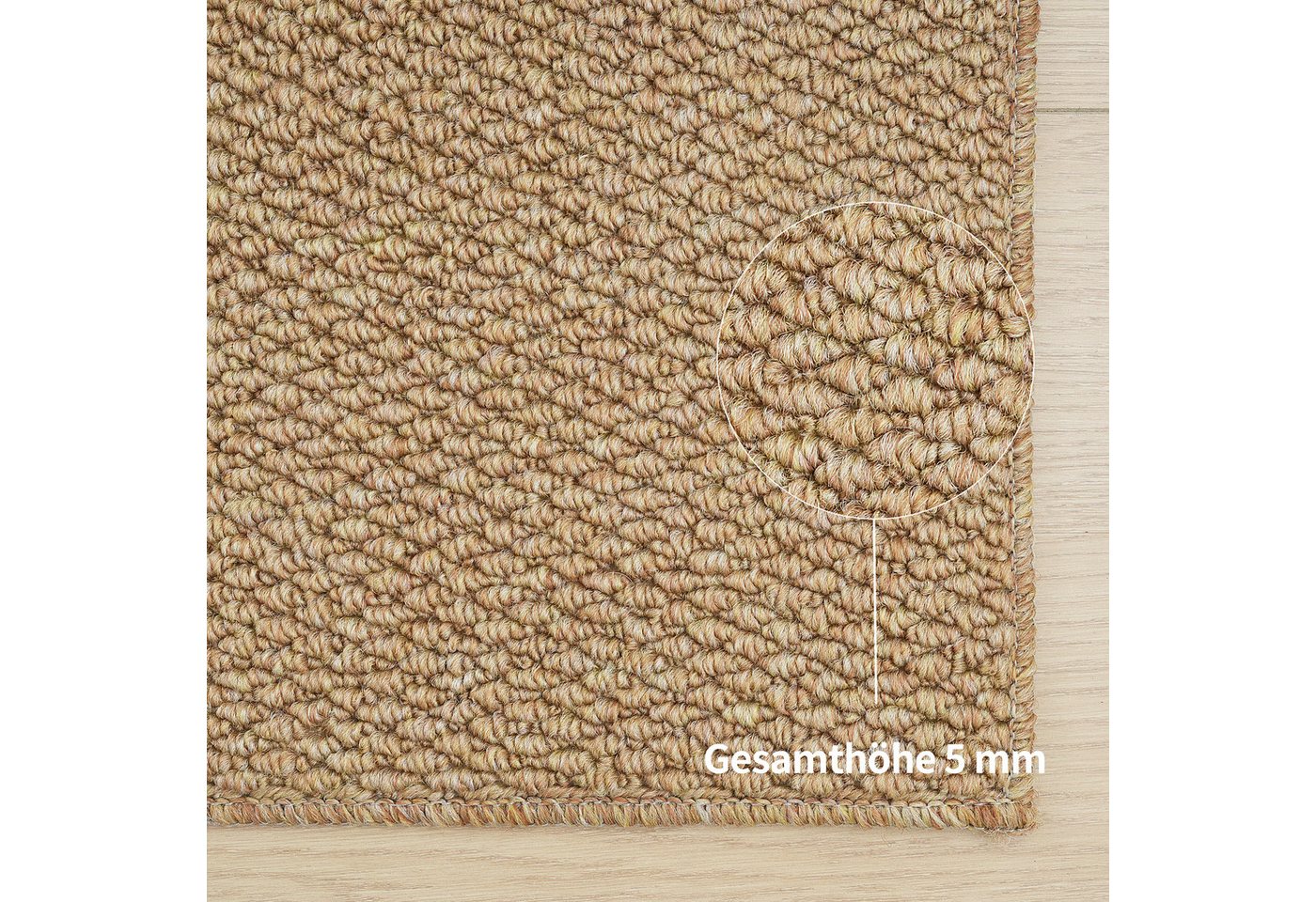 OTTO home Teppich Lilia, rechteckig, Höhe: 5 mm, Sisal-Optik, uni, waschbar, Wohnzimmer, Schlafzimmer, Esszimmer – Bild 5 von 5