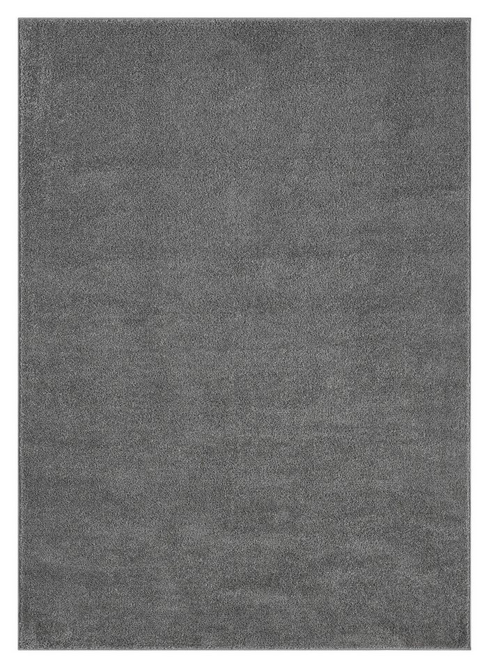 OTTO home Teppich Lisam, rechteckig, Höhe: 15 mm, meliert, uni, weich, Wohnzimmer, Schlafzimmer – Bild 2 von 5
