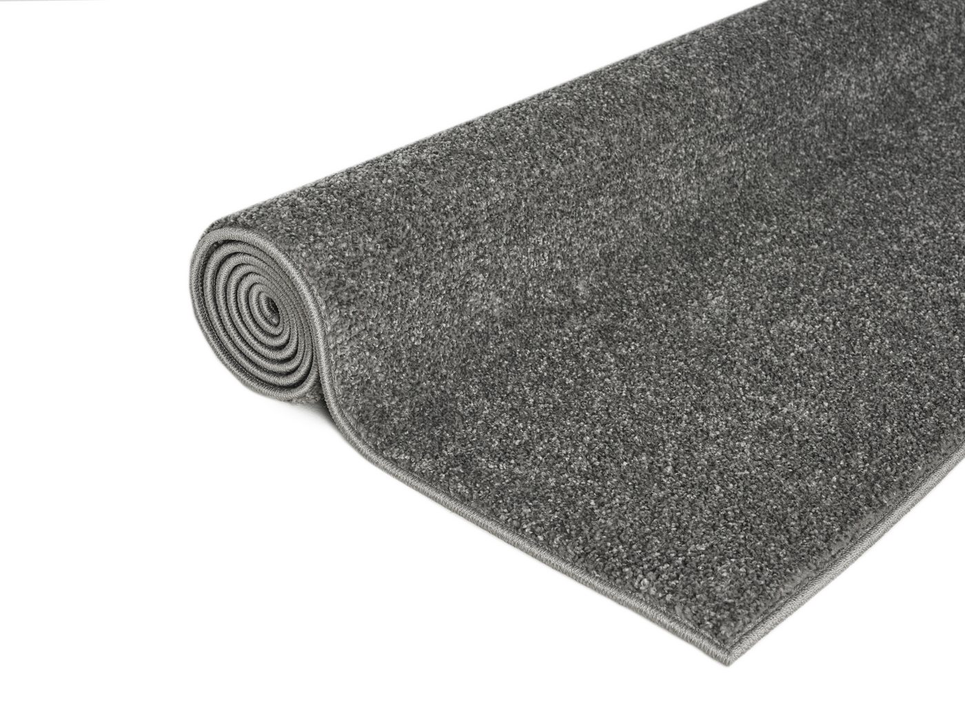OTTO home Teppich Lisam, rechteckig, Höhe: 15 mm, meliert, uni, weich, Wohnzimmer, Schlafzimmer – Bild 4 von 5