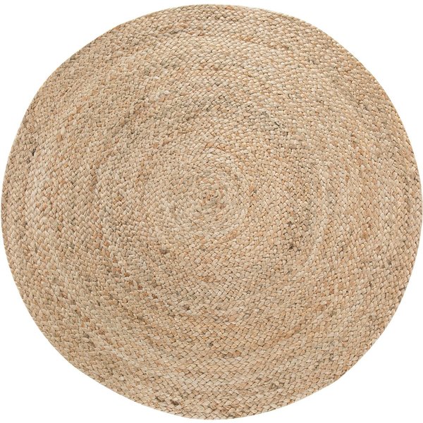 OTTO home Teppich Mataro, rund, Höhe: 4 mm, Flachgewebe, handgeflochten, Flecht Design, Boho-Style