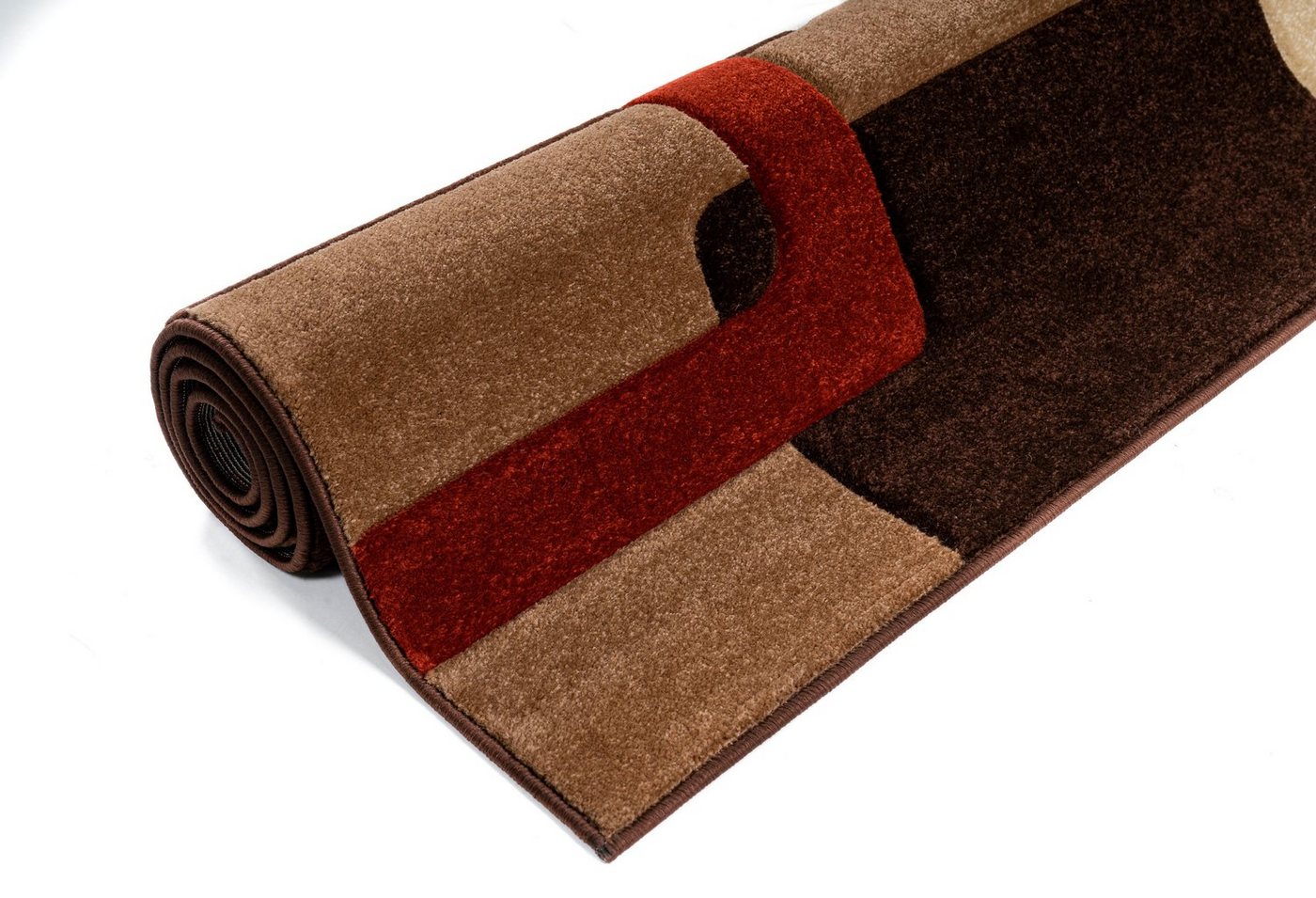 OTTO home Teppich Maxim, rechteckig, Höhe: 13 mm, Hoch-Tief-Effekt, Kurzflor, 3D-Design, Kundenliebling – Bild 4 von 5
