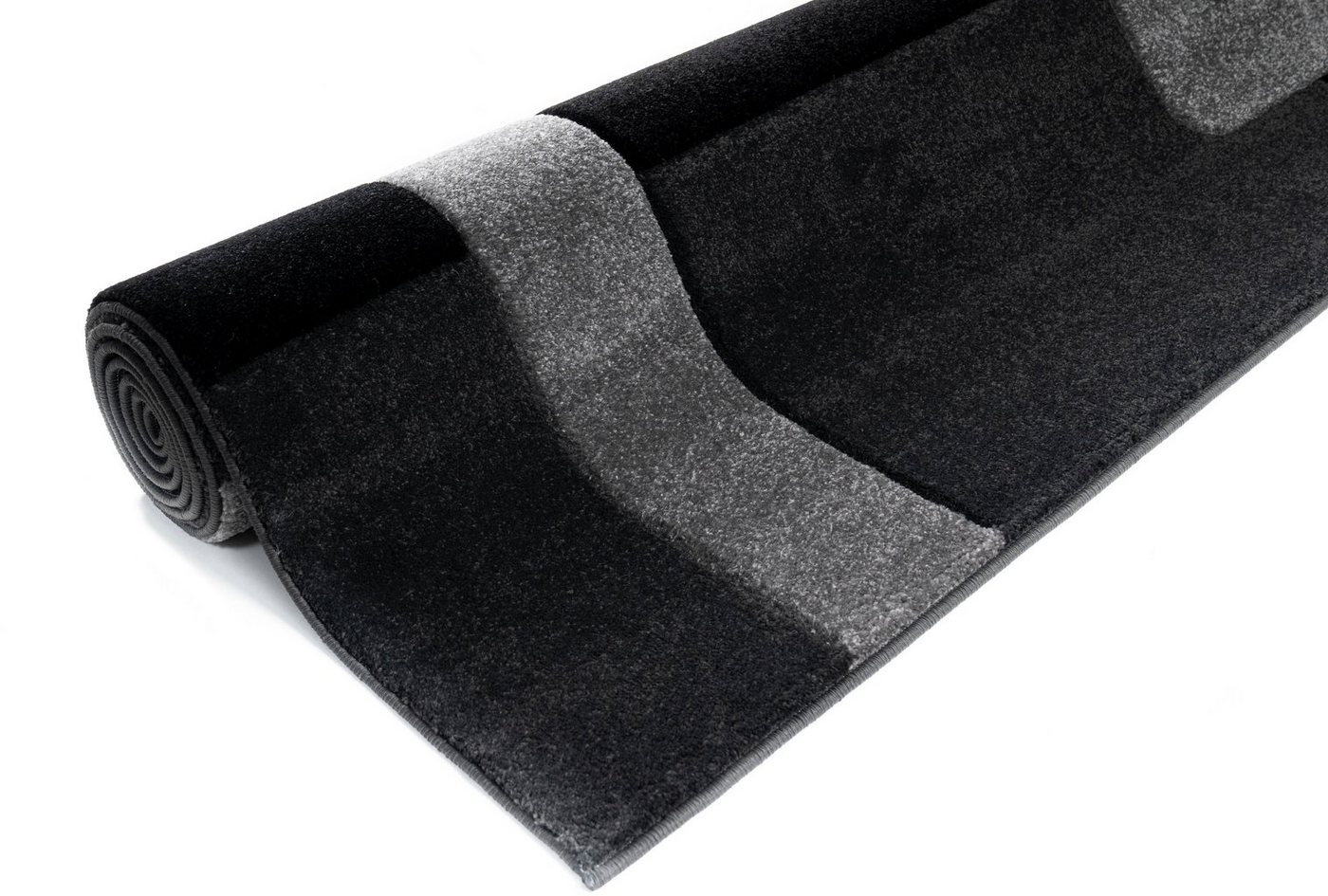 OTTO home Teppich Maxim, rechteckig, Höhe: 13 mm, Hoch-Tief-Effekt, Kurzflor, 3D-Design, Kundenliebling – Bild 4 von 5