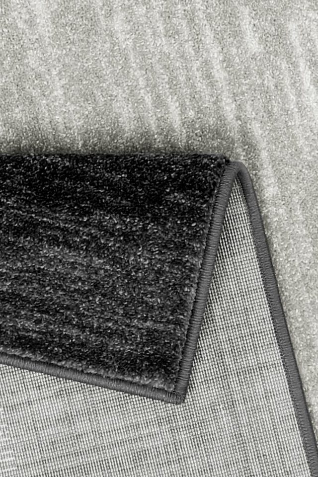 OTTO home Teppich Melvin, rechteckig, Höhe: 8 mm, schön weich, Kurzflor Teppich Karo-Muster, Wohnzimmer, Esszimmer – Bild 4 von 5