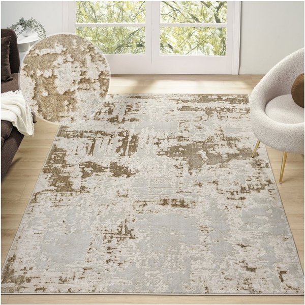 OTTO home Teppich Miaja, im Vintage-Look, rechteckig, Höhe: 11 mm, dichte Qualität, leichter Glanz, Wohnzimmer, Schlafzimmer, Esszimmer