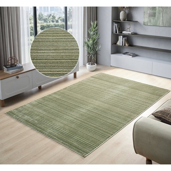 OTTO home Teppich Noolan, Hoch-Tief-Struktur, rechteckig, Höhe: 9 mm, gestreift, Streifen, weich, Wohnzimmer, Schlafzimmer, Esszimmer