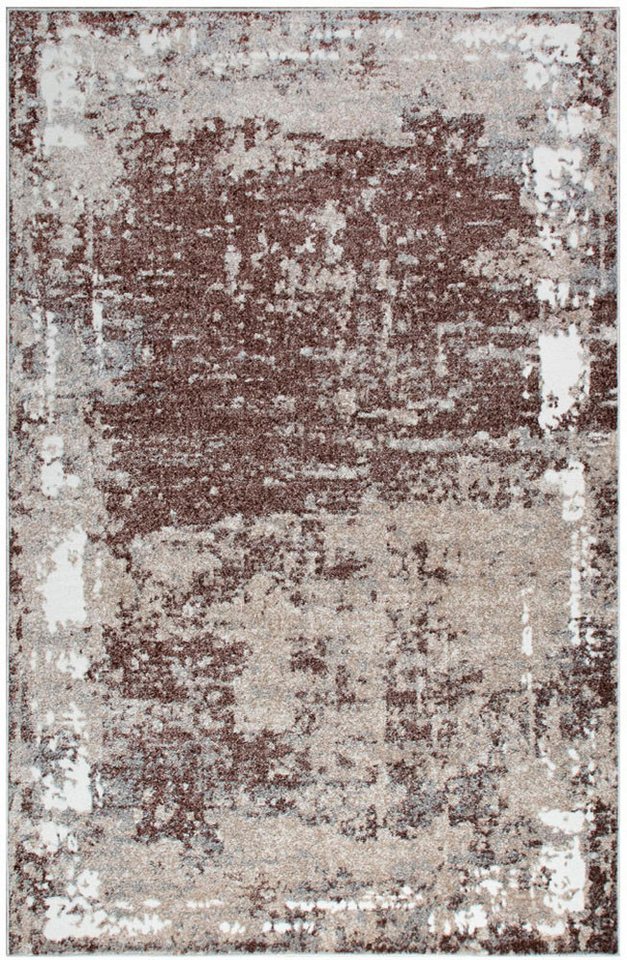 OTTO home Teppich Oberwill, rechteckig, Höhe: 9 mm, mit besonders weichem Flor, Kurzflor, Vintage, modern, dichte Qualität – Bild 2 von 5