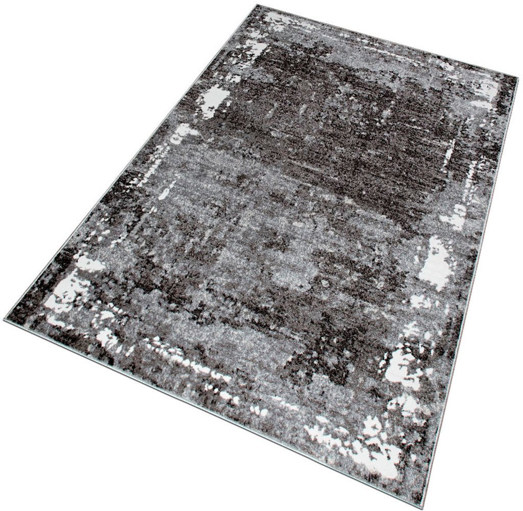 OTTO home Teppich Oberwill, rechteckig, Höhe: 9 mm, mit besonders weichem Flor, Kurzflor, Vintage, modern, dichte Qualität – Bild 4 von 5