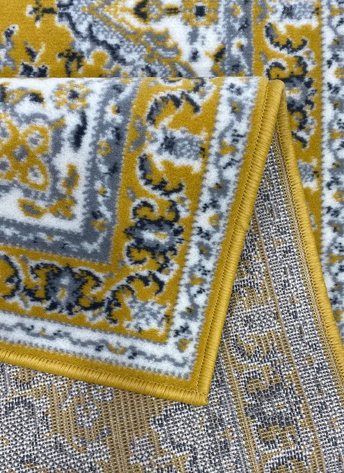 OTTO home Teppich Oriental, Made in Belgium, rechteckig, Höhe: 7 mm, Orient-Optik, mit Bordüre, Teppich, Kurzflor, Weich, Kundenliebling – Bild 5 von 5