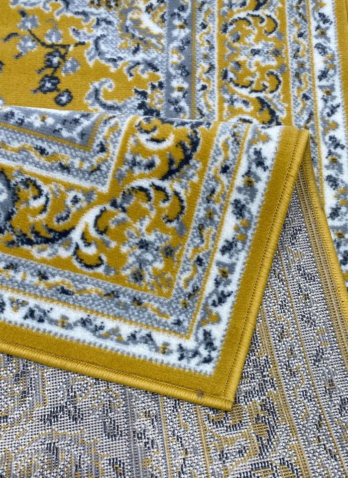 OTTO home Teppich Oriental, Made in Belgium, rechteckig, Höhe: 7 mm, Orient-Optik, mit Bordüre, Teppich, Kurzflor, Weich, Kundenliebling – Bild 5 von 5