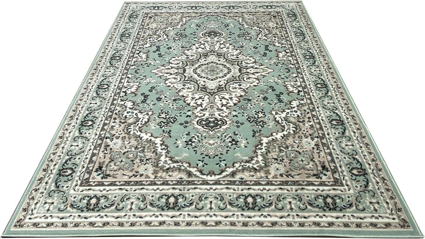 OTTO home Teppich Oriental, Made in Belgium, rechteckig, Höhe: 7 mm, Orient-Optik, mit Bordüre, Teppich, Kurzflor, Weich, Kundenliebling – Bild 4 von 5