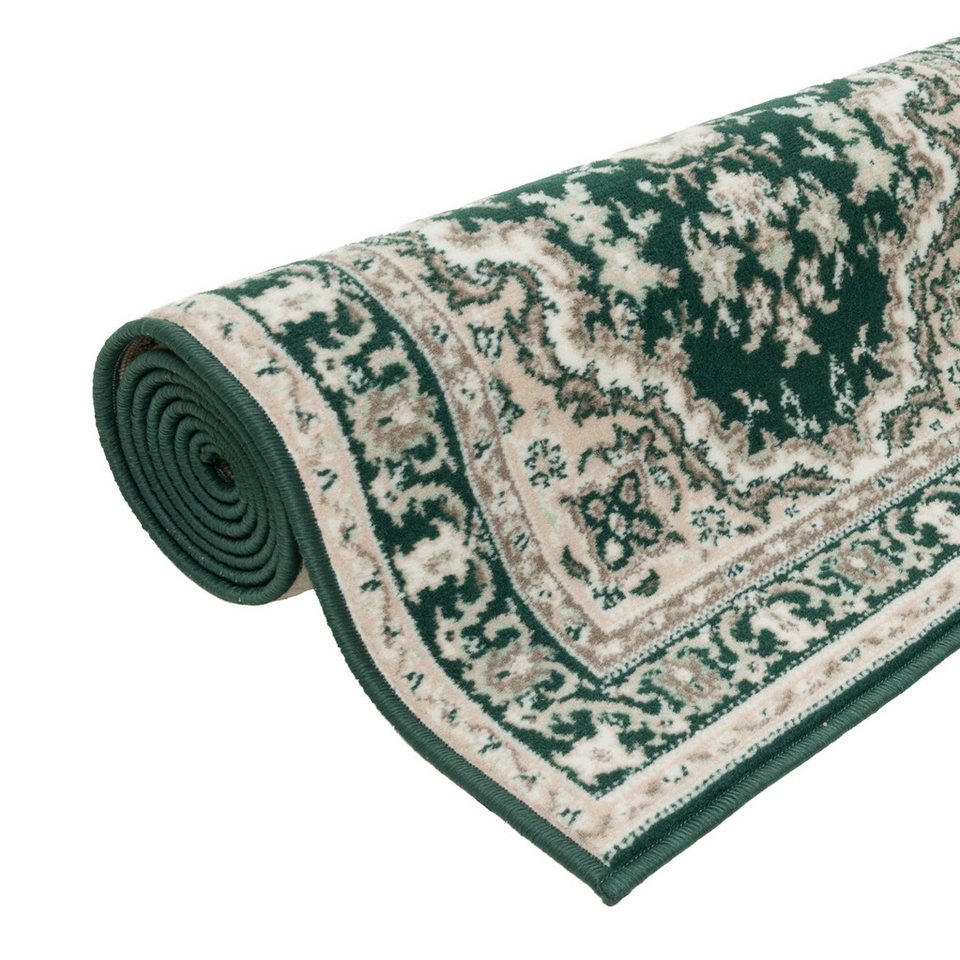 OTTO home Teppich Oriental, Made in Belgium, rechteckig, Höhe: 7 mm, Orient-Optik, mit Bordüre, Teppich, Kurzflor, Weich, Kundenliebling – Bild 5 von 5