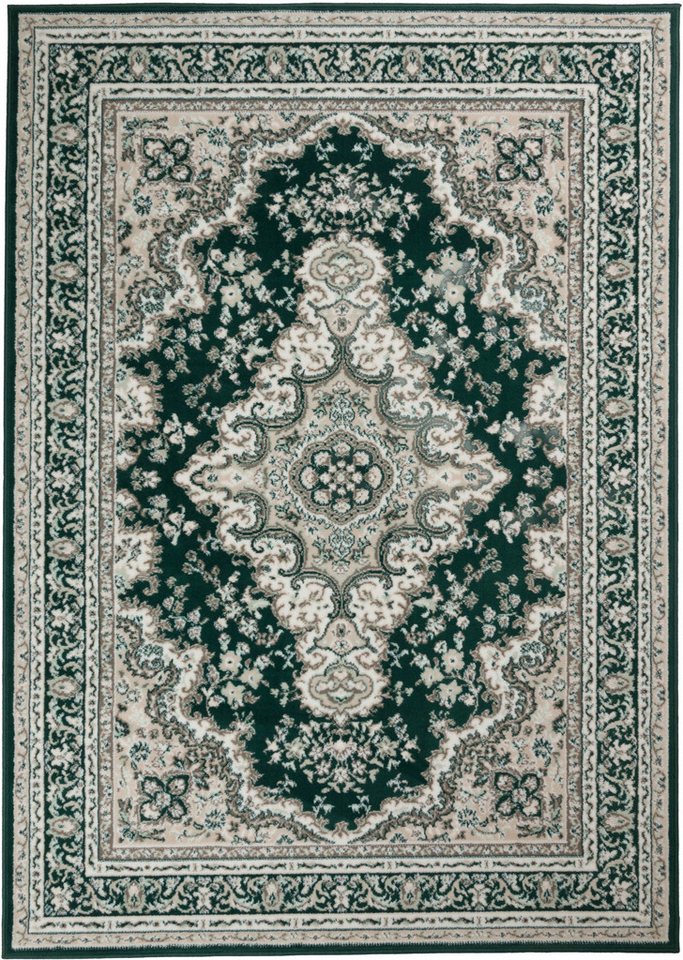 OTTO home Teppich Oriental, Made in Belgium, rechteckig, Höhe: 7 mm, Orient-Optik, mit Bordüre, Teppich, Kurzflor, Weich, Kundenliebling – Bild 2 von 5
