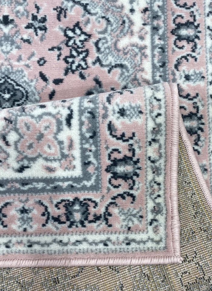 OTTO home Teppich Oriental, Made in Belgium, rechteckig, Höhe: 7 mm, Orient-Optik, mit Bordüre, Teppich, Kurzflor, Weich, Kundenliebling – Bild 5 von 5