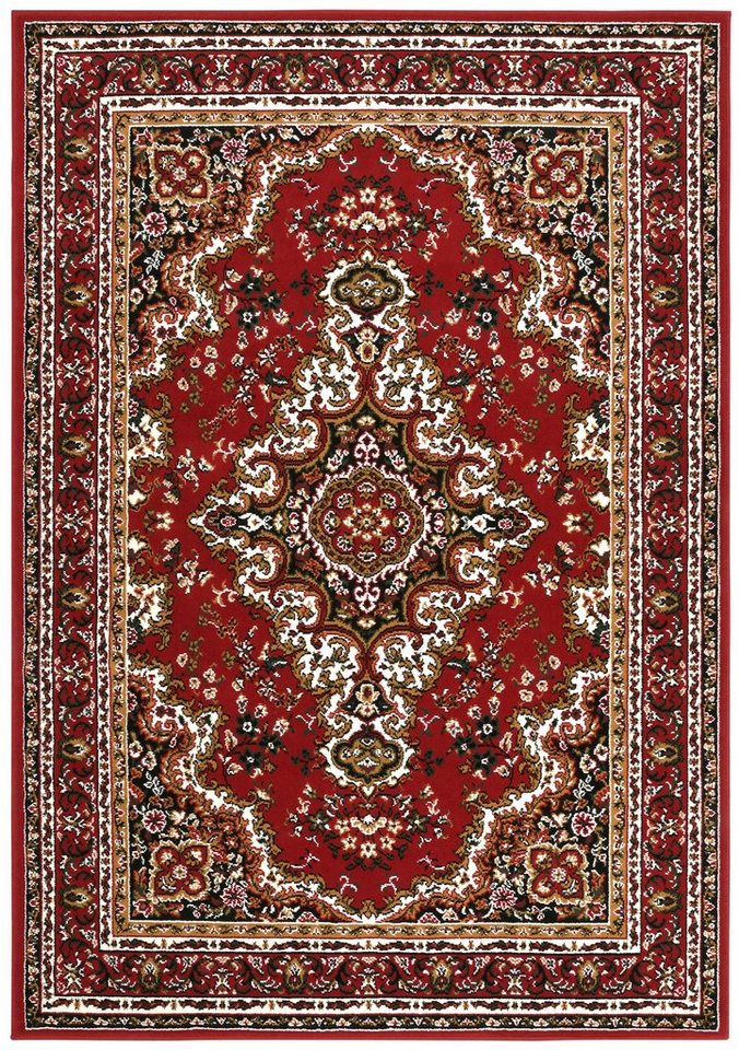 OTTO home Teppich Oriental, Made in Belgium, rechteckig, Höhe: 7 mm, Orient-Optik, mit Bordüre, Teppich, Kurzflor, Weich, Kundenliebling – Bild 2 von 5
