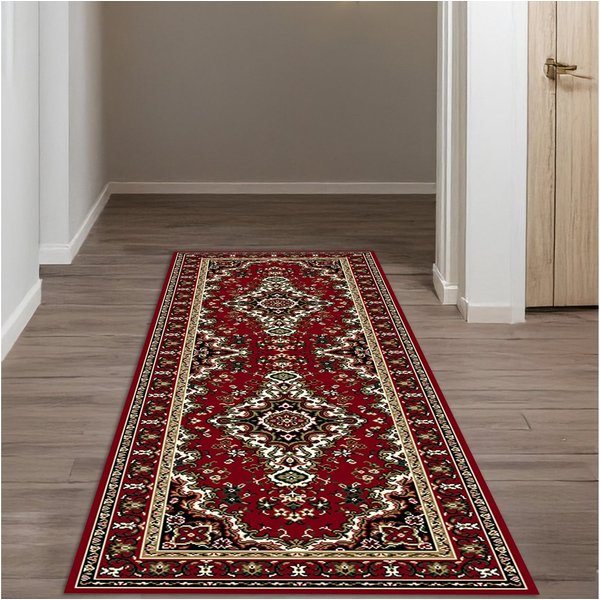 OTTO home Teppich Oriental, Made in Belgium, rechteckig, Höhe: 7 mm, Orient-Optik, mit Bordüre, Teppich, Kurzflor, Weich, Kundenliebling