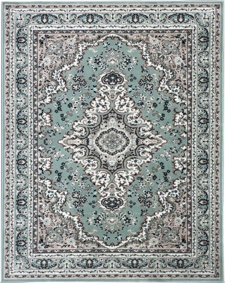 OTTO home Teppich Oriental, Made in Belgium, rechteckig, Höhe: 7 mm, Orient-Optik, mit Bordüre, Teppich, Kurzflor, Weich, Kundenliebling – Bild 2 von 5