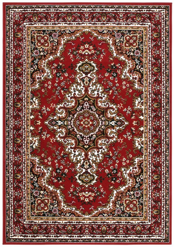 OTTO home Teppich Oriental, Made in Belgium, rechteckig, Höhe: 7 mm, Orient-Optik, mit Bordüre, Teppich, Kurzflor, Weich, Kundenliebling – Bild 2 von 5