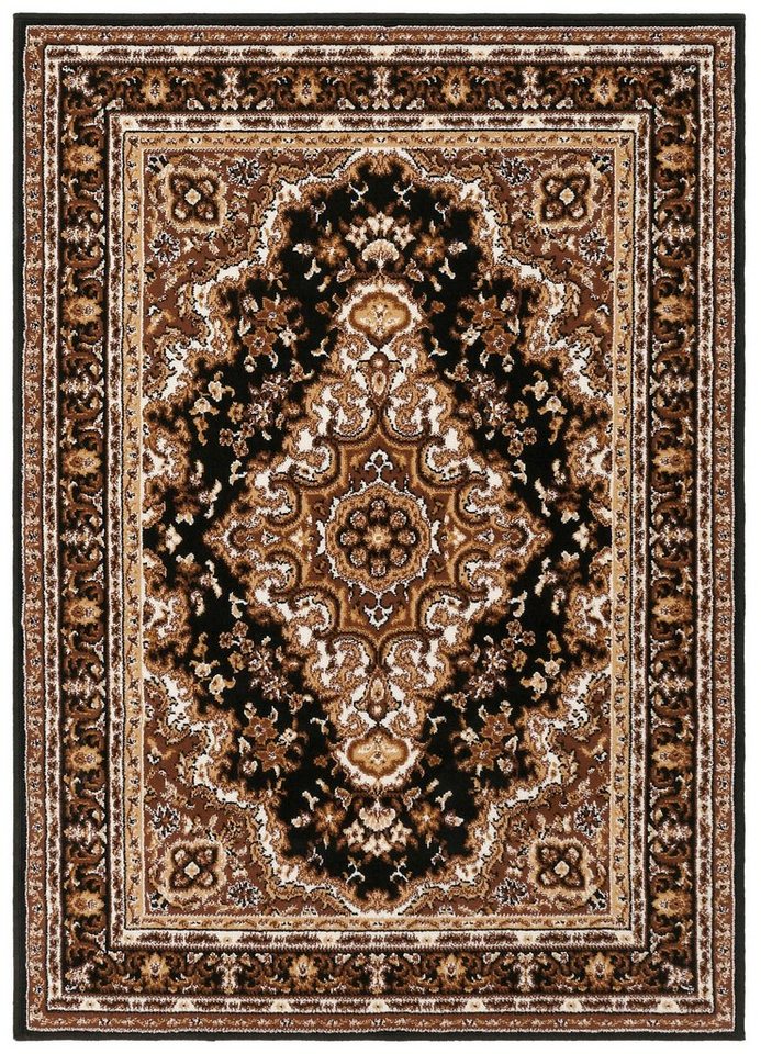 OTTO home Teppich Oriental, Made in Belgium, rechteckig, Höhe: 7 mm, Orient-Optik, mit Bordüre, Teppich, Kurzflor, Weich, Kundenliebling – Bild 2 von 5