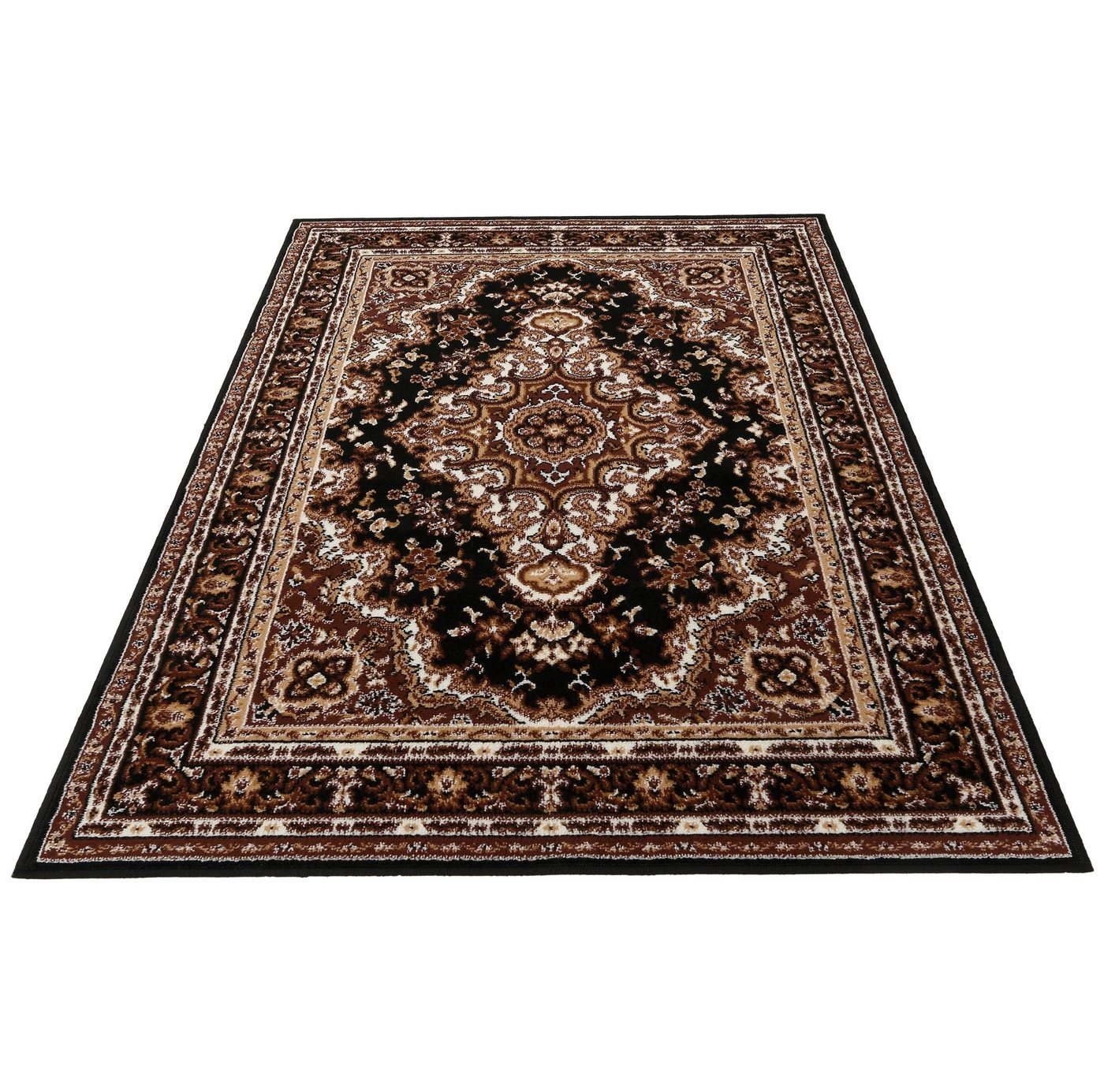 OTTO home Teppich Oriental, Made in Belgium, rechteckig, Höhe: 7 mm, Orient-Optik, mit Bordüre, Teppich, Kurzflor, Weich, Kundenliebling – Bild 4 von 5