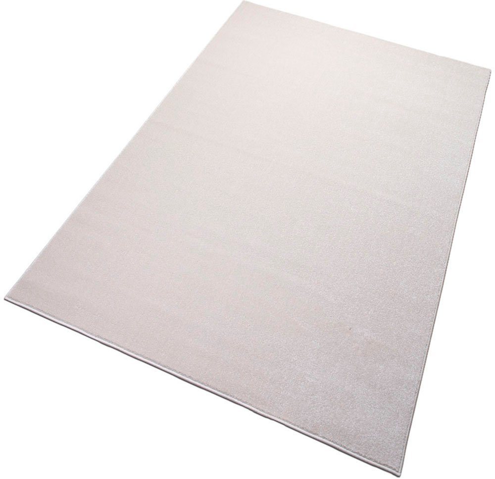 OTTO home Teppich Pieter, rechteckig, Höhe: 9 mm, mit besonders weichem Flor, Kurzflor, Design-Teppich, Melange-Effekt – Bild 5 von 5