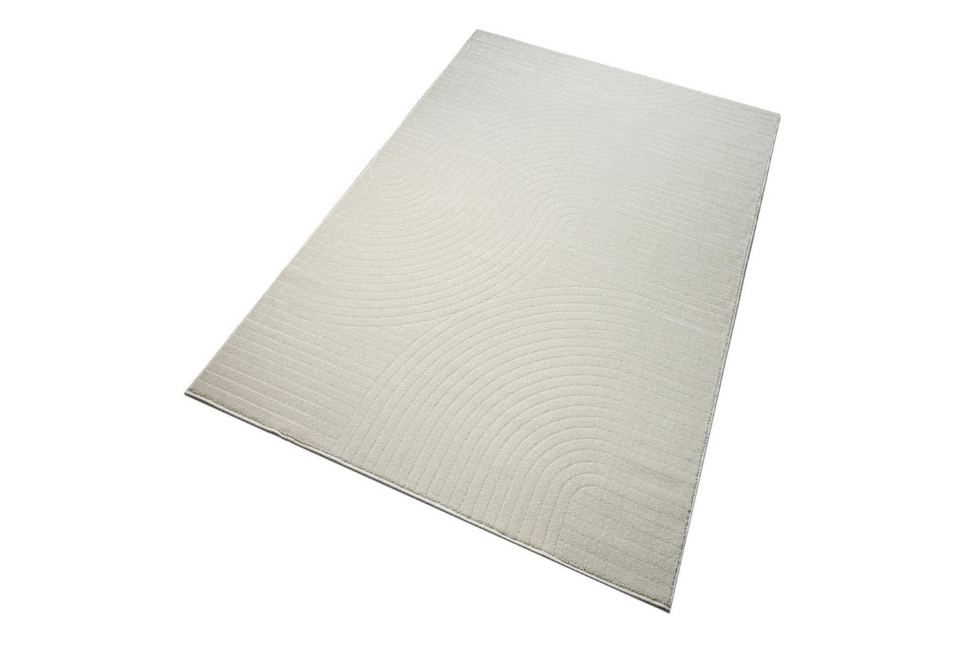 OTTO home Teppich Revea, Zen Garden-Design in Hoch-Tief-Struktur, rechteckig, Höhe: 9 mm, 3D-Effekt, softer Kurzflor, pflegeleicht, Scandi-Look – Bild 5 von 5