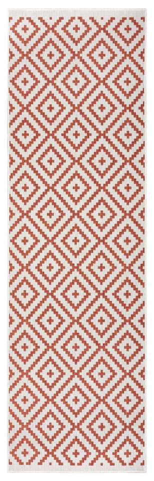 OTTO home Teppich Ronda Wendeteppich, rechteckig, Höhe: 5 mm, Sisal-Optik, Flachgewebe, In- und Outdoor, geometrisches Boho Design – Bild 4 von 5