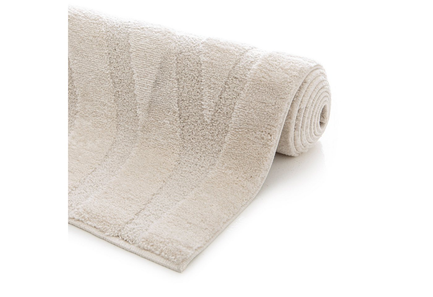 OTTO home Teppich Rubi, Supersoft, 3D- Design, weiche Haptik, rechteckig, Höhe: 9 mm, softer Kurzflor, pflegeleicht, Wohnzimmer, Esszimmer, Schlafzimmer – Bild 3 von 5