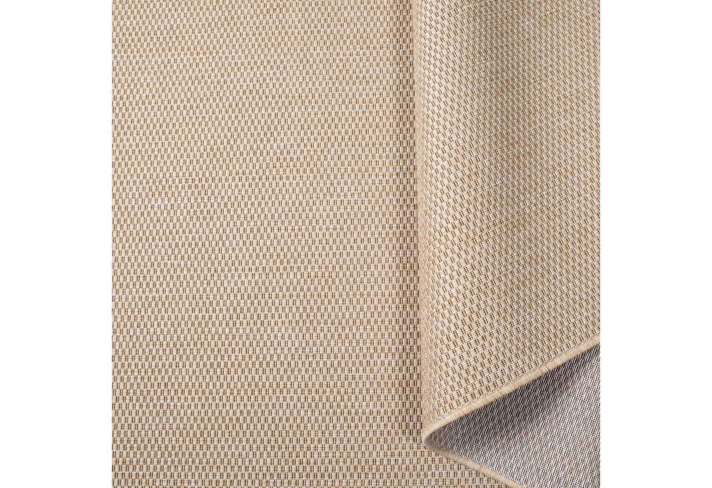 OTTO home Teppich Venedig, in Standard- und Premium-Qualität, 3 mm oder 5 mm Höhe, rechteckig, In- und Outdoor geeignet, Wetterfest & UV-beständig, Sisal-Optik – Bild 5 von 5