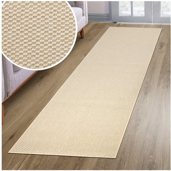 OTTO home Teppich Venedig, in Standard- und Premium-Qualität, 3 mm oder 5 mm Höhe, rechteckig, In- und Outdoor geeignet, Wetterfest & UV-beständig, Sisal-Optik