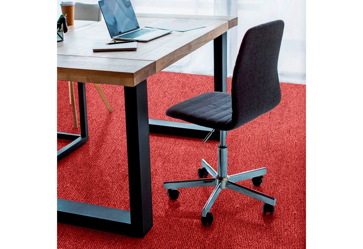 OTTO home Teppichboden Malta, Nadelfilz, rechteckig, Höhe: 3 mm, verschiedene Farben & Größen, Polypropylen, strapazierfähig – Bild 3 von 5
